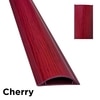 Electriduct Cable Shield Cord Cover- 3" x 36"- Wood Grain Cherry CSX-3-36-WGC